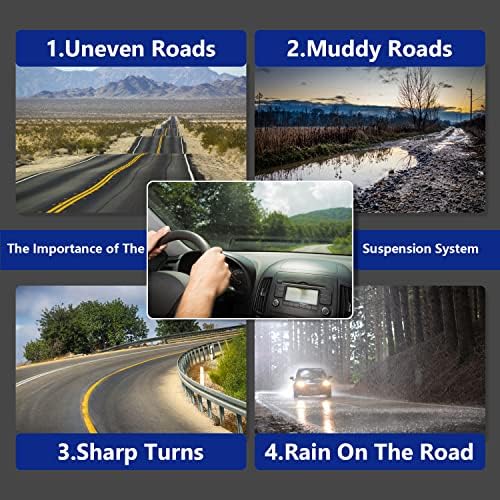 Control Arm  Replacement For Control Arm With Ball Joint Sway Bar Tie Rods Boots Suspension Kit Compatible With 2005 2009 Ford Escape  2005 2009 Mercury Mariner  2005 2009 Mazda Tribute