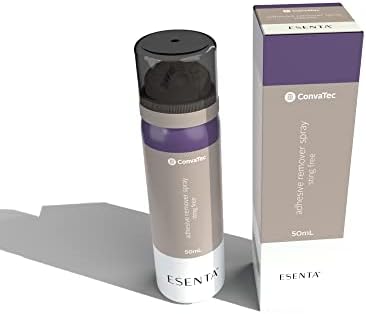 ConvaTec ESENTA Adhesive Remover Spray for Around Stomas and Wounds  Sting Free  Alcohol Free  50 mL Bottle  Pack of 1 
