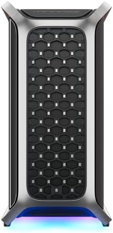 Cooler Master Cosmos Alpha Full Tower ATX PC Case   Flagship Curved Aluminum Frame  Powerful 200mm Dual Intake Fans  Fits 400mm GPUs & 420mm Radiators  ARGB Chassis Underglow  Limited Edition