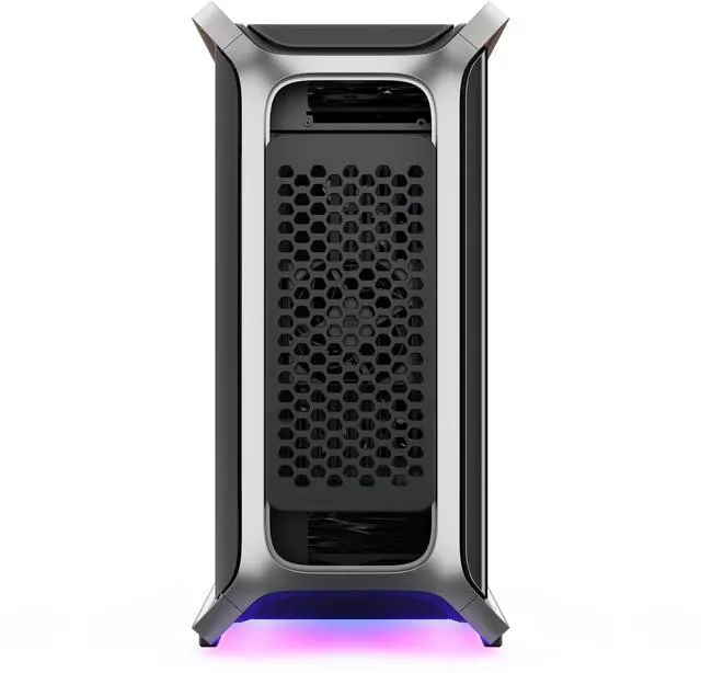 Cooler Master Cosmos Alpha Full Tower ATX PC Case   Flagship Curved Aluminum Frame  Powerful 200mm Dual Intake Fans  Fits 400mm GPUs & 420mm Radiators  ARGB Chassis Underglow  Limited Edition