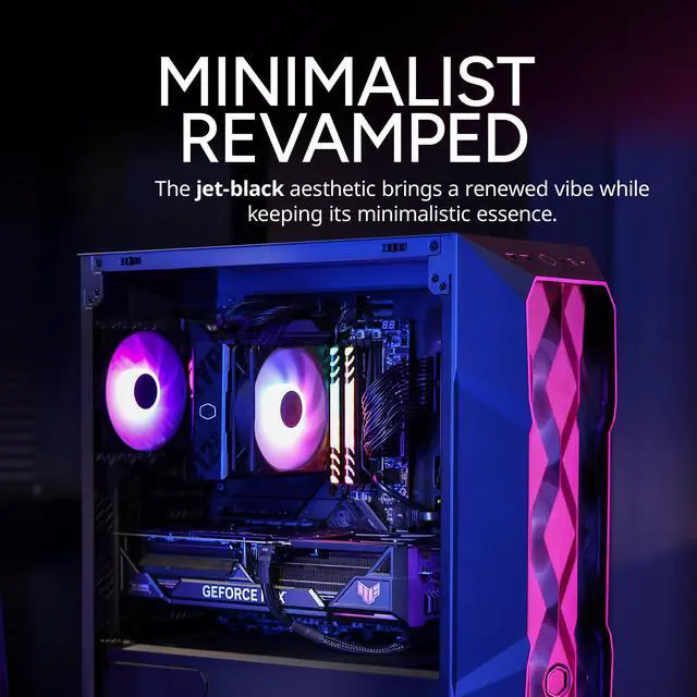 Cooler Master Hyper 212 PRO ARGB CPU Air Cooler   120mm High Performance PWM Fan  4 Copper Heat Pipes  Sleek Design Top Cover  Low Noise & Easy Installation  AMD AM5/AM4 & Intel LGA 1851/1700