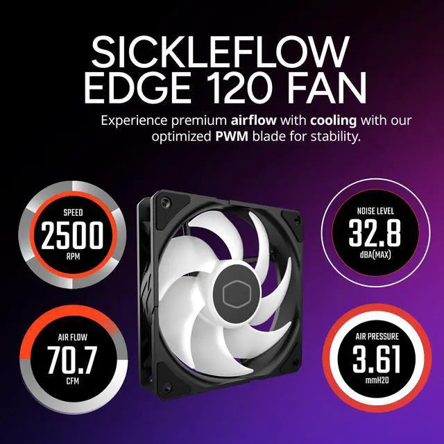 Cooler Master Hyper 212 PRO ARGB CPU Air Cooler   120mm High Performance PWM Fan  4 Copper Heat Pipes  Sleek Design Top Cover  Low Noise & Easy Installation  AMD AM5/AM4 & Intel LGA 1851/1700