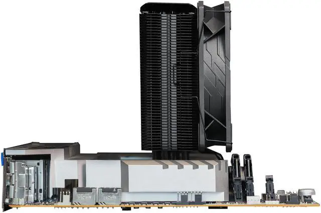 Cooler Master Hyper 212 PRO ARGB CPU Air Cooler   120mm High Performance PWM Fan  4 Copper Heat Pipes  Sleek Design Top Cover  Low Noise & Easy Installation  AMD AM5/AM4 & Intel LGA 1851/1700
