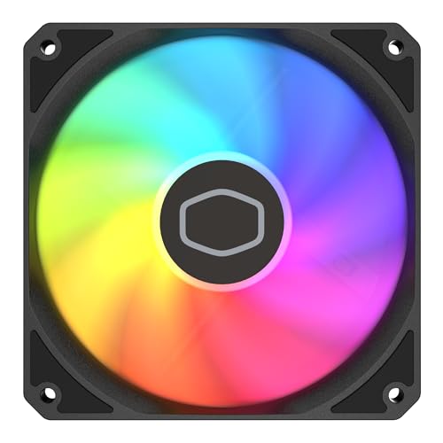 Cooler Master MF120 Lite Case Liquid Cooler Air Cooler 3 Pack Fan  120mm aRGB Lighting  aRGB Splitter  Dynamic PWM 1 750 RPM  Air Balance Blades  Hybrid   PBT Frame