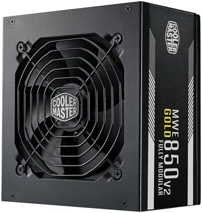 Cooler Master MWE 850 V2 Full Modular PSU  850W  80  Gold  Designed Ready Nvidia RTX 5080