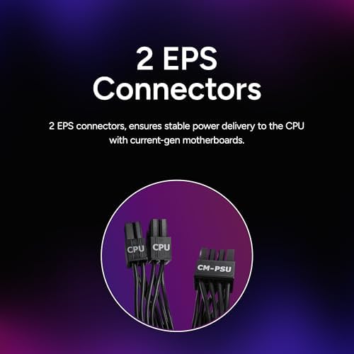 Cooler Master MWE 850 V2 Full Modular PSU  850W  80  Gold  Designed Ready Nvidia RTX 5080