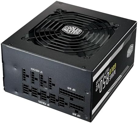 Cooler Master MWE 850 V2 Full Modular PSU  850W  80  Gold  Designed Ready Nvidia RTX 5080