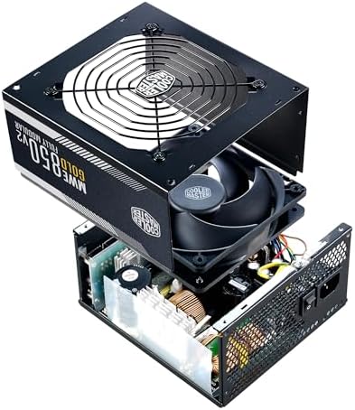 Cooler Master MWE 850 V2 Full Modular PSU  850W  80  Gold  Designed Ready Nvidia RTX 5080