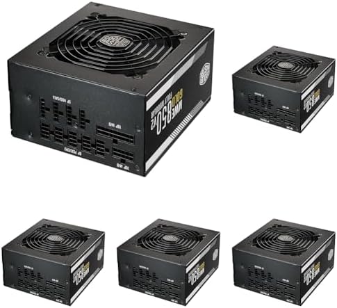 Cooler Master MWE 850 V2 Full Modular PSU  850W  80  Gold  Designed Ready Nvidia RTX 5080