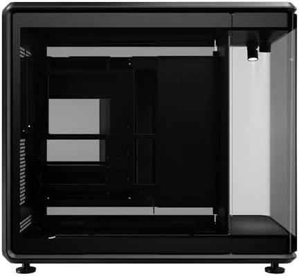 Cooler Master MasterFrame 360 Panorama ATX Mid Tower PC Case   Front Showcase Stage with Spotlight & Panoramic Glass  Supports 430mm GPUs & 360mm Radiators  PCIe 5 0 Ready  Up to 12x120mm Fans  USB C