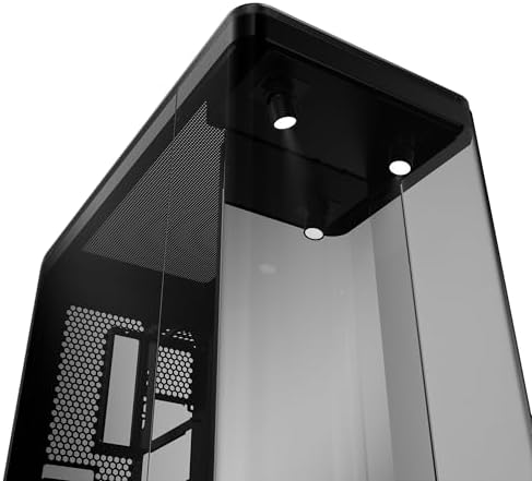 Cooler Master MasterFrame 360 Panorama ATX Mid Tower PC Case   Front Showcase Stage with Spotlight & Panoramic Glass  Supports 430mm GPUs & 360mm Radiators  PCIe 5 0 Ready  Up to 12x120mm Fans  USB C