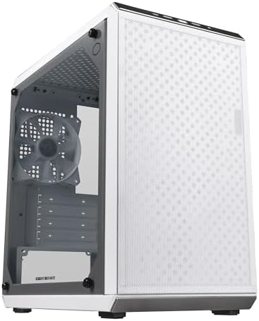 Cooler Master Q300L V2 Micro ATX Tower  Magnetic Patterned Dust Filter  USB 3 2 Gen 2x2  20GB   Tempered Glass  CPU Coolers Max 159mm  GPU Max 360mm  Fully Ventilated Airflow  Q300LV2 KGNN S00