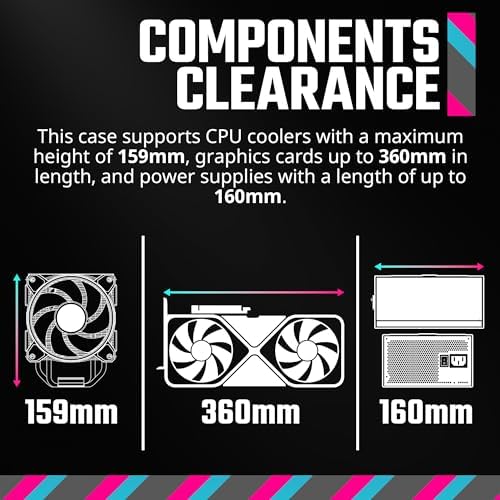 Cooler Master Q300L V2 Micro ATX Tower  Magnetic Patterned Dust Filter  USB 3 2 Gen 2x2  20GB   Tempered Glass  CPU Coolers Max 159mm  GPU Max 360mm  Fully Ventilated Airflow  Q300LV2 KGNN S00