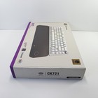 Cooler Master Wireless 2 4GHz Keyboard Silver/White CK721 SKTM1 US