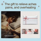 Coop Home Goods Eden Bed Pillow Queen Size for Sleeping on Back  Stomach and