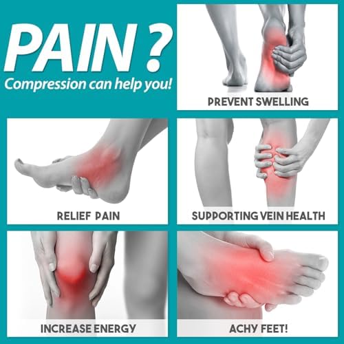 Copper Compression Socks for Women & Men  6 pairs    Best Support for Nurses  Running  Hiking  Recovery