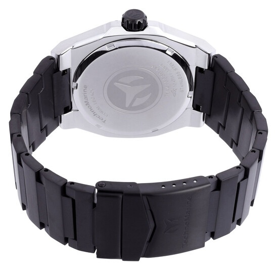 Coral Quartz Black Dial Men s Watch