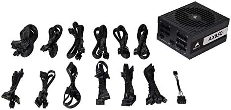 Corsair AX Series  AX850  850 Watt  80  Titanium Certified  Fully Modular Power Supply