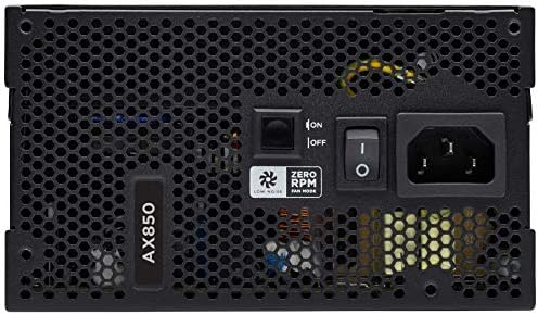 Corsair AX Series  AX850  850 Watt  80  Titanium Certified  Fully Modular Power Supply