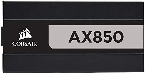 Corsair AX Series  AX850  850 Watt  80  Titanium Certified  Fully Modular Power Supply