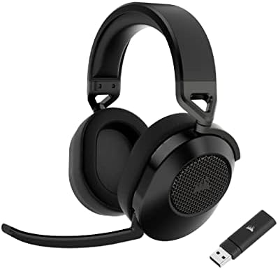 Corsair HS65 Surround Multiplatform Wired Gaming Headset   Dolby Atmos   SonarWorks SoundID   iCUE Compatible   PC  Mac  PS5  PS4  Xbox  Nintendo Switch  Mobile   White