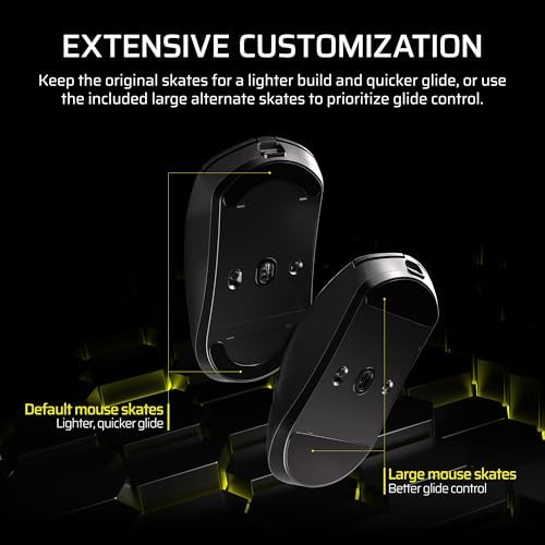 Corsair Sabre v2 PRO Wireless MG FPS Gaming Mouse   33 000 DPI Marksman S Sensor  8 000Hz Hyper Polling  Durable Magnesium  Lightweight  Up to 120hr Battery   Black