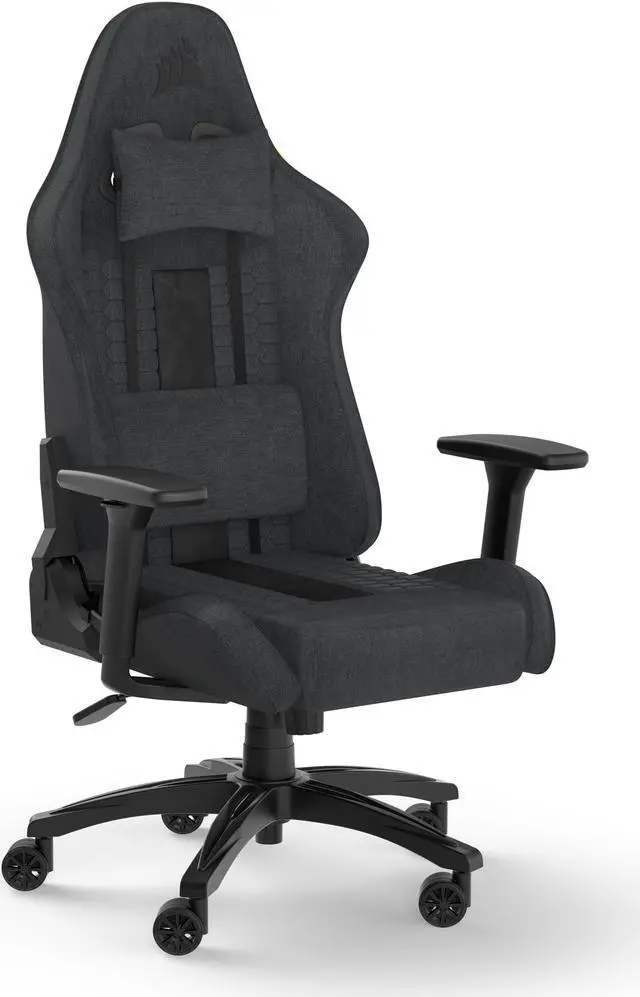 Corsair TC100 RELAXED Gaming Chair  Fabric Grey/Black
