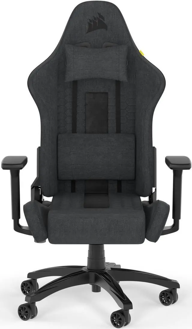 Corsair TC100 RELAXED Gaming Chair  Fabric Grey/Black