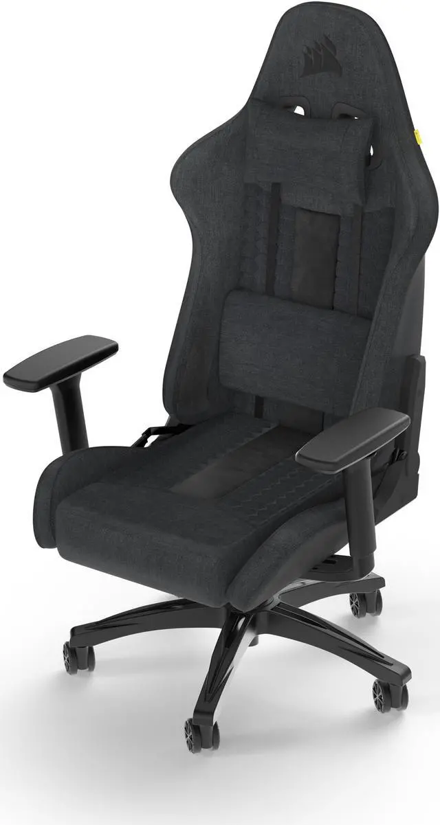 Corsair TC100 RELAXED Gaming Chair  Fabric Grey/Black 