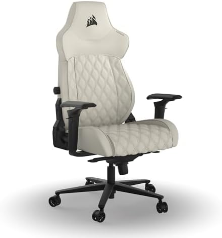 Corsair TC500 Luxe Gaming Chair   Premium Breathable Fabric   Wide Seat   Five Way Adjustable Armrests   Adjustable Built in Lumbar Support   90 160 Degree Recline   Sherwood