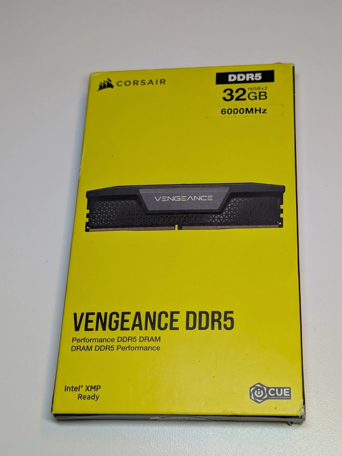 Corsair Vengeance 32GB 2x16GB DDR5 6000 CL30 Intel XMP 3 0 Black RAM