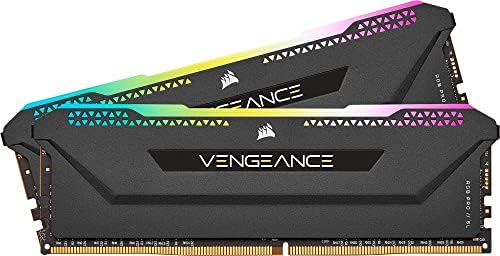 Corsair Vengeance RGB Pro SL 16GB  2x8GB  DDR4 3200  PC4 25600  C16 1 35V Desktop Memory   White  CMH16GX4M2E3200C16W