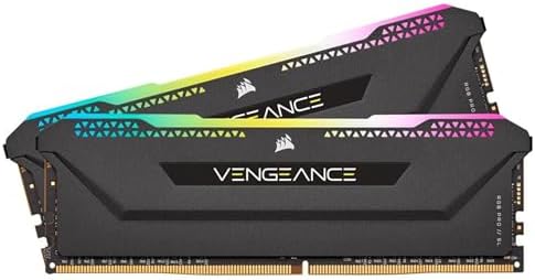 Corsair Vengeance RGB Pro SL 16GB  2x8GB  DDR4 3200  PC4 25600  C16 1 35V Desktop Memory   White  CMH16GX4M2E3200C16W
