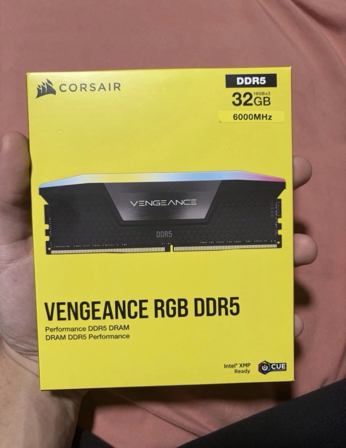 Corsair Vengeance RGB DDR5 6000MHz 32GB 2x16GB