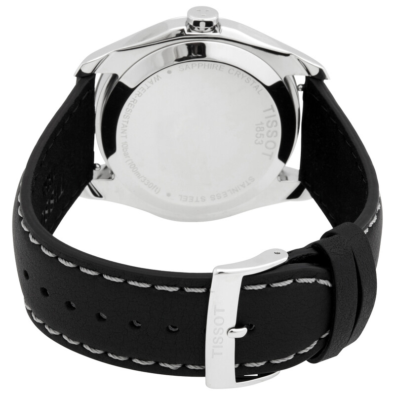 issot Couturier Quartz Black Dial Men's Watch