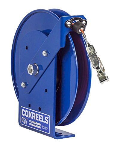 Coxreels SDH 100 1 Static Discharge Hand Crank Cable Reel  100 cable  stainless steel