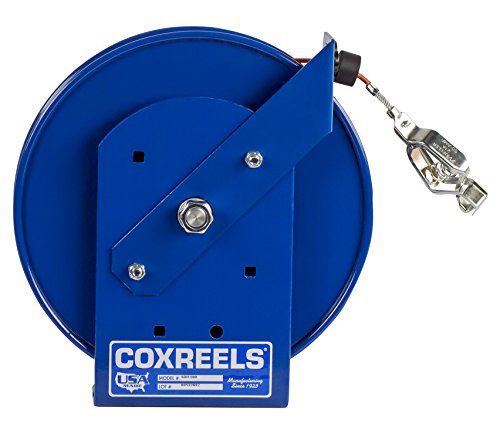 Coxreels SDH 100 Spring Rewind Static Discharge Hand Crank Cable Reel  100 Cable