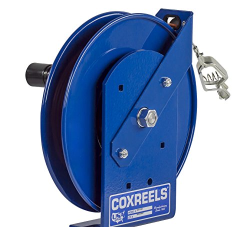 Coxreels SDH 100 Spring Rewind Static Discharge Hand Crank Cable Reel  100 Cable