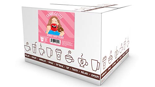 Crave Beverages Flavored Coffee Pods Sampler  Compatible with 2 0 K Cup Brewers  Assorted Variety Pack  100 Count