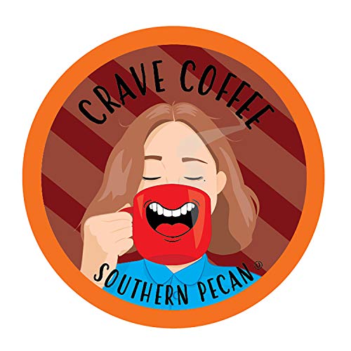 Crave Beverages Flavored Coffee Pods Sampler  Compatible with 2 0 K Cup Brewers  Assorted Variety Pack  100 Count