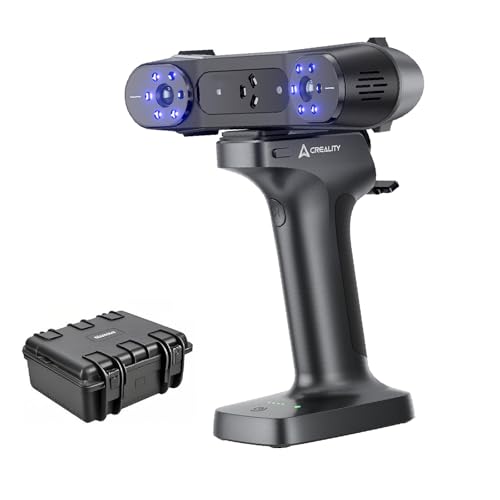 Creality 3D Scanner Raptor Pro and Scan Bridge Wireless Scanning  3D Scanner for 3D Printing  High Precision 0 02mm  60FPS Scanning Speed  22 7 Blue Laser Lines