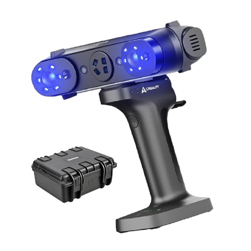 Creality 3D Scanner Raptor Pro and Scan Bridge Wireless Scanning  3D Scanner for 3D Printing  High Precision 0 02mm  60FPS Scanning Speed  22 7 Blue Laser Lines