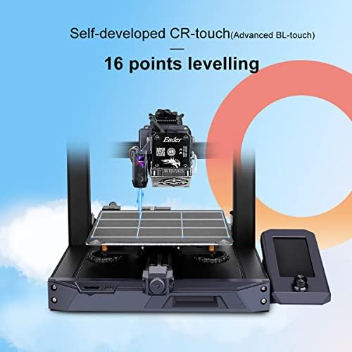 Creality Ender 3 S1 X 3D Printer with Direct Drive Extruder  CR Touch Auto Bed Leveling  Dual Z Axis for Smooth Printing  Silent Motherboard  220 220 270mm Build Volume   Great for Beginners