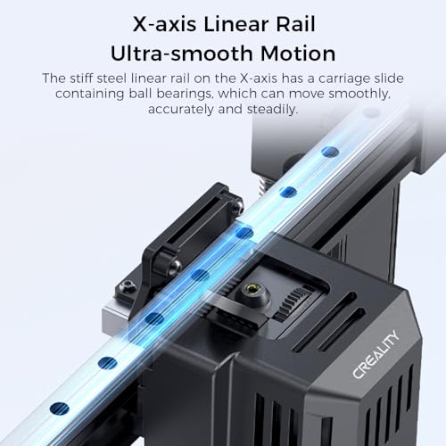 Creality Ender 3 V3 KE 3D Printer  CR Touch Auto Leveling 500mm/s Printing Speed Sprite Direct Extruder Supports 300   Dual Fans and X axis Linear Rail Build Volume 8 66x8 66x9 44 inch