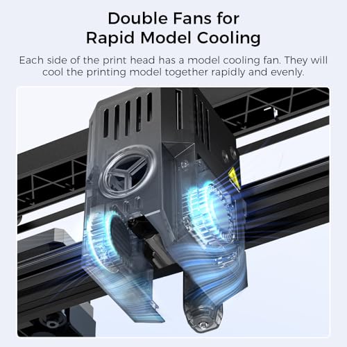 Creality Ender 3 V3 KE 3D Printer  CR Touch Auto Leveling 500mm/s Printing Speed Sprite Direct Extruder Supports 300   Dual Fans and X axis Linear Rail Build Volume 8 66x8 66x9 44 inch