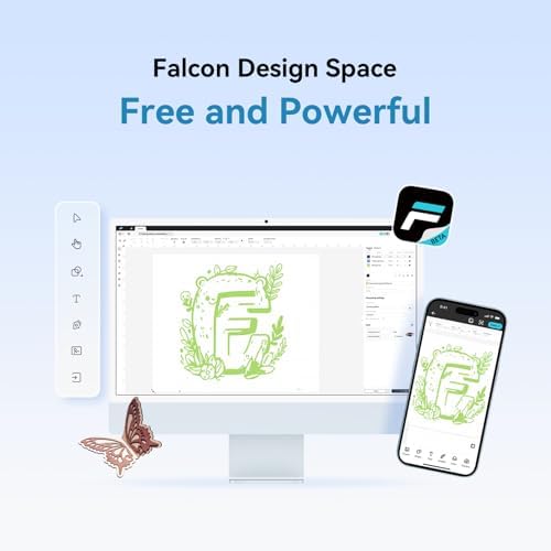 Creality Falcon A1 Pro 20W Laser Engraver  180W Enclosed Laser Cutter and Engraver Machine with Air Assist  HD Smart Camera for Auto Focus  APP Control  Touch Screen  Ideal for Wood & Metal