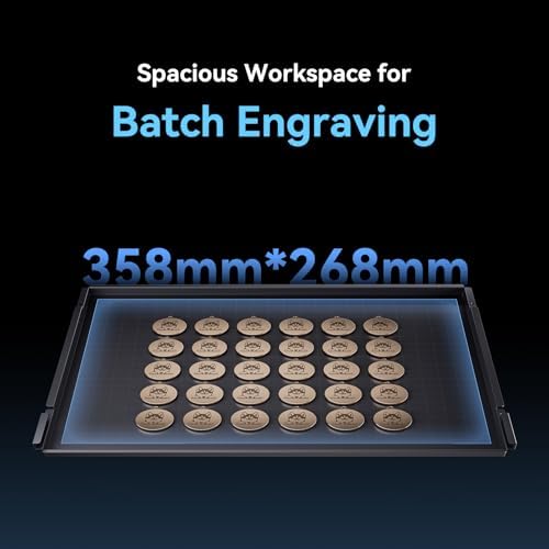 Creality Falcon A1 Pro 20W Laser Engraver  180W Enclosed Laser Cutter and Engraver Machine with Air Assist  HD Smart Camera for Auto Focus  APP Control  Touch Screen  Ideal for Wood & Metal