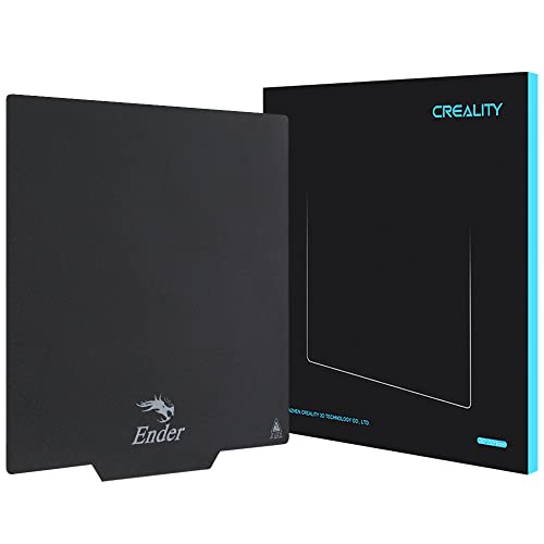 Creality Hi Build Plate Bed  PEI Double Sided Black Textured Plate  280 265mm Flexible Spring Steel PEI Sheet  Easy Model Removal 3D Printer Platforms for Creality Hi Combo 3D Printer