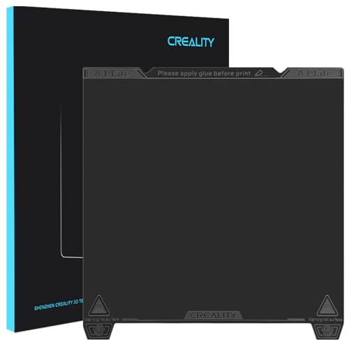 Creality Hi Build Plate Bed  PEI Double Sided Black Textured Plate  280 265mm Flexible Spring Steel PEI Sheet  Easy Model Removal 3D Printer Platforms for Creality Hi Combo 3D Printer