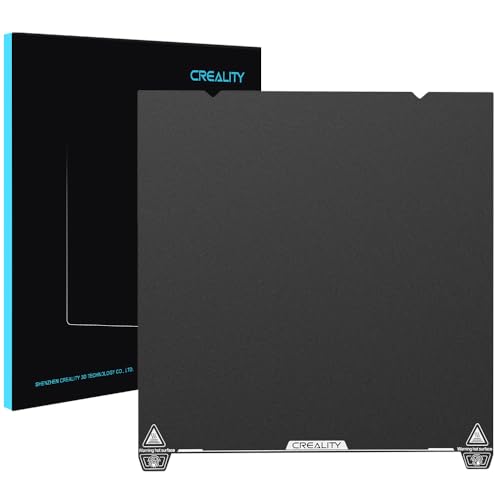 Creality Hi Build Plate Bed  PEI Double Sided Black Textured Plate  280 265mm Flexible Spring Steel PEI Sheet  Easy Model Removal 3D Printer Platforms for Creality Hi Combo 3D Printer